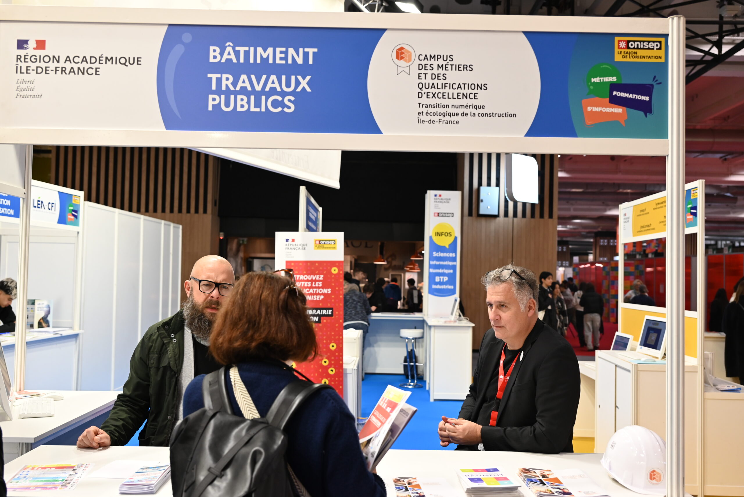 Le CMQ Transition numérique et écologique de la construction au Salon de l'Orientation à Paris